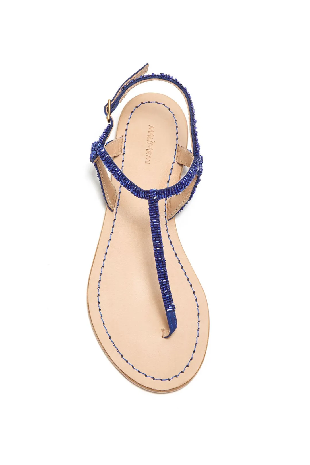 Clearance Maliparmi SANDALIAS CUTS & BEADS Azul marino