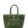 Sale Maliparmi SHOPPING SUMMER LUCKY RAFFIA Verde