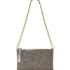 Sale Maliparmi SOBRE BANDOLERA LUCKY BEADS EMBROIDERY Plateado
