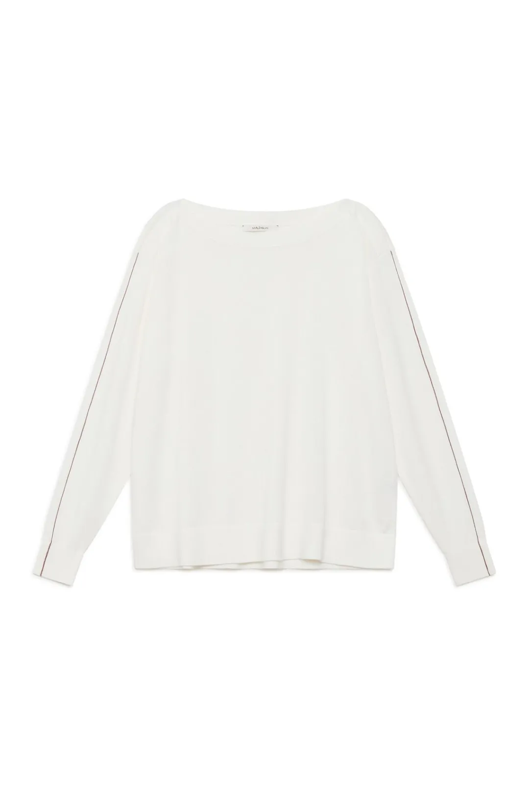 Fashion Maliparmi SUÉTER SMOOTH SPRING Blanco