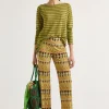 Discount Maliparmi SUÉTER SUMMER LINEN Verde