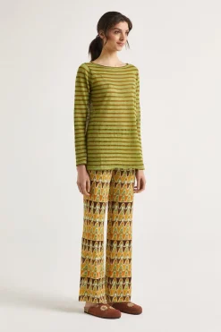 Discount Maliparmi SUÉTER SUMMER LINEN Verde