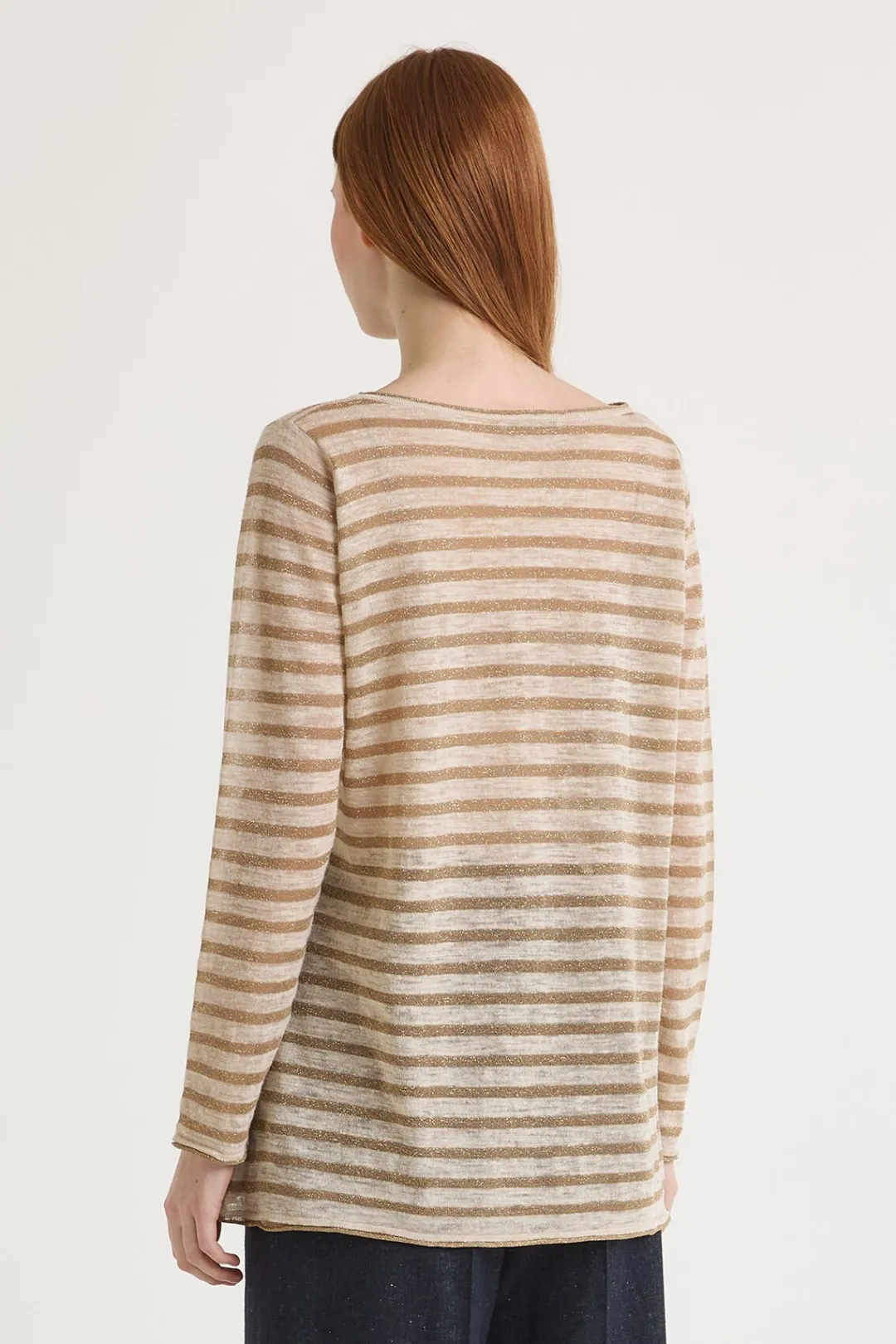 Clearance Maliparmi SUÉTER SUMMER LINEN Natural