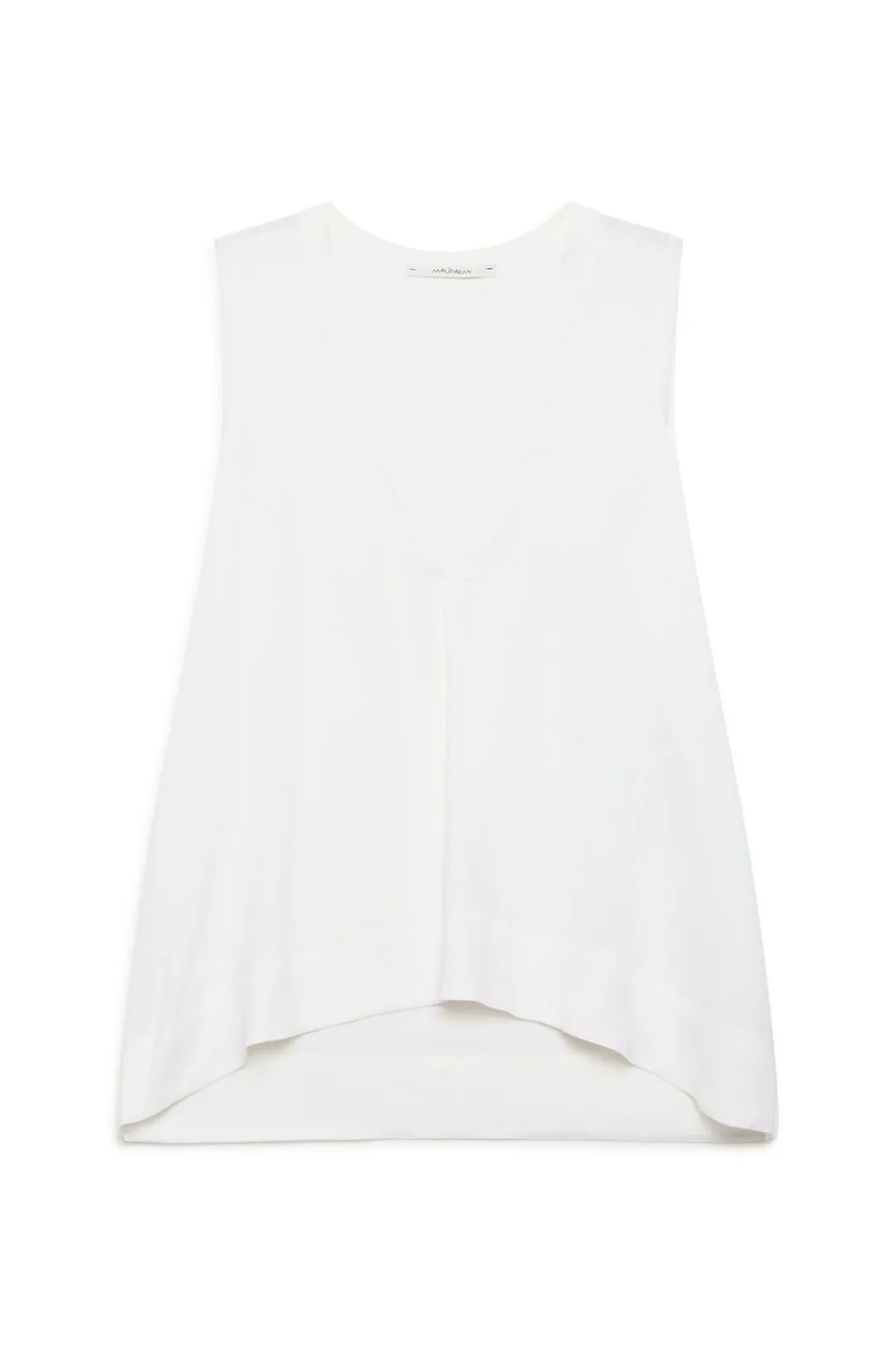 Hot Maliparmi TOP FLUID CREPE Blanco