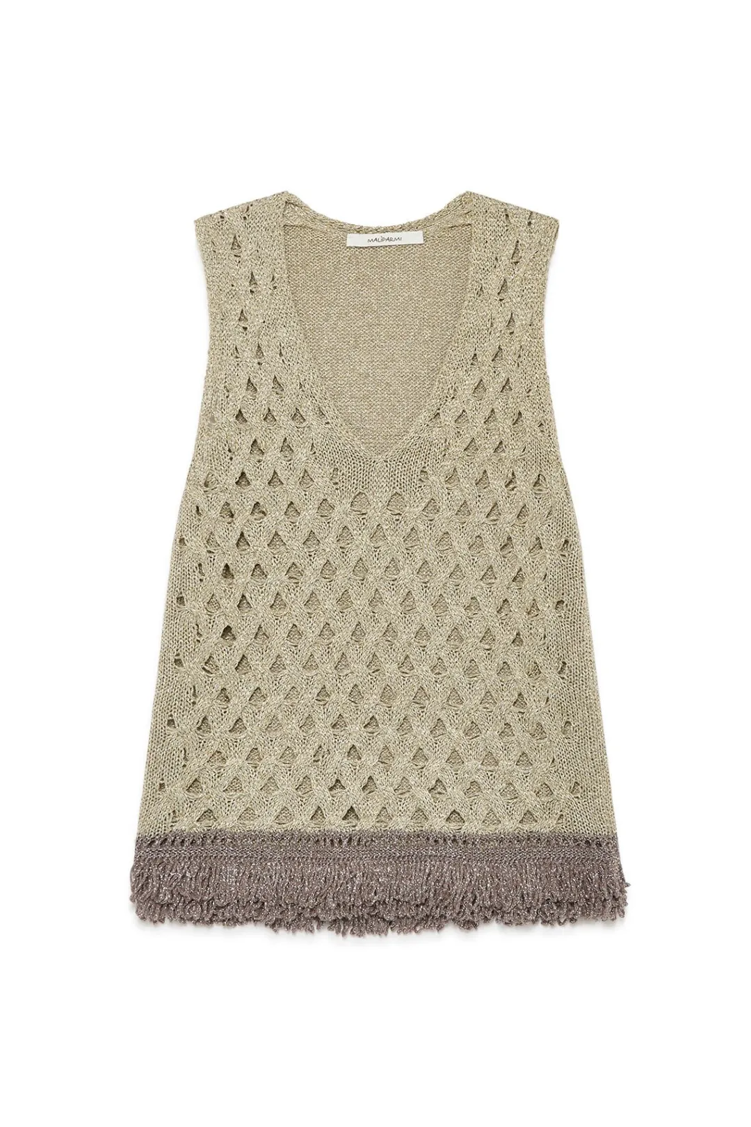 Hot Maliparmi TOP METALLIC Oro
