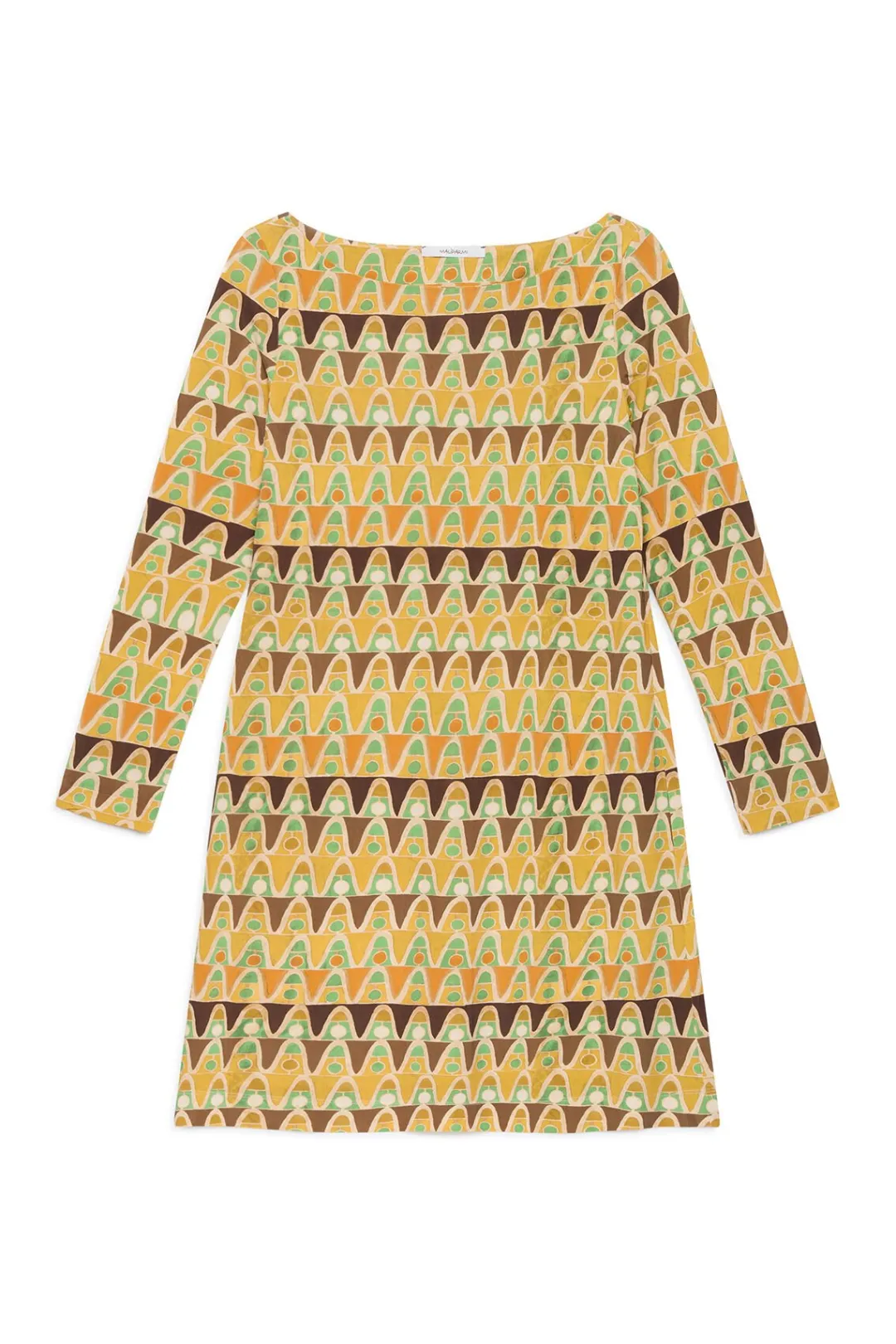 Online Maliparmi VESTIDO GEOMETRIC MIMOSA Amarillo