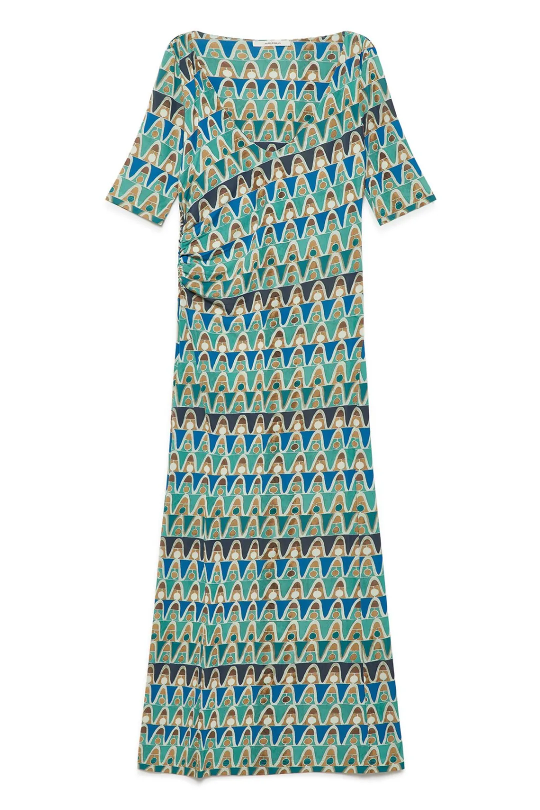Online Maliparmi VESTIDO GEOMETRIC MIMOSA Azul