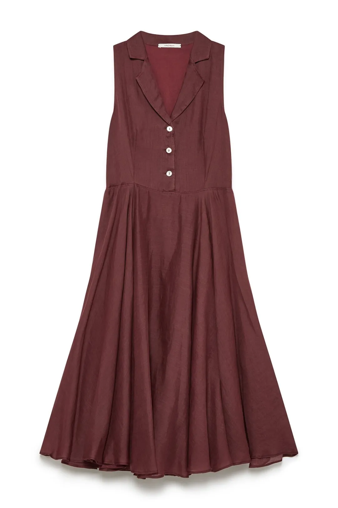 Clearance Maliparmi VESTIDO LIGHT RAMIÉ Burdeos