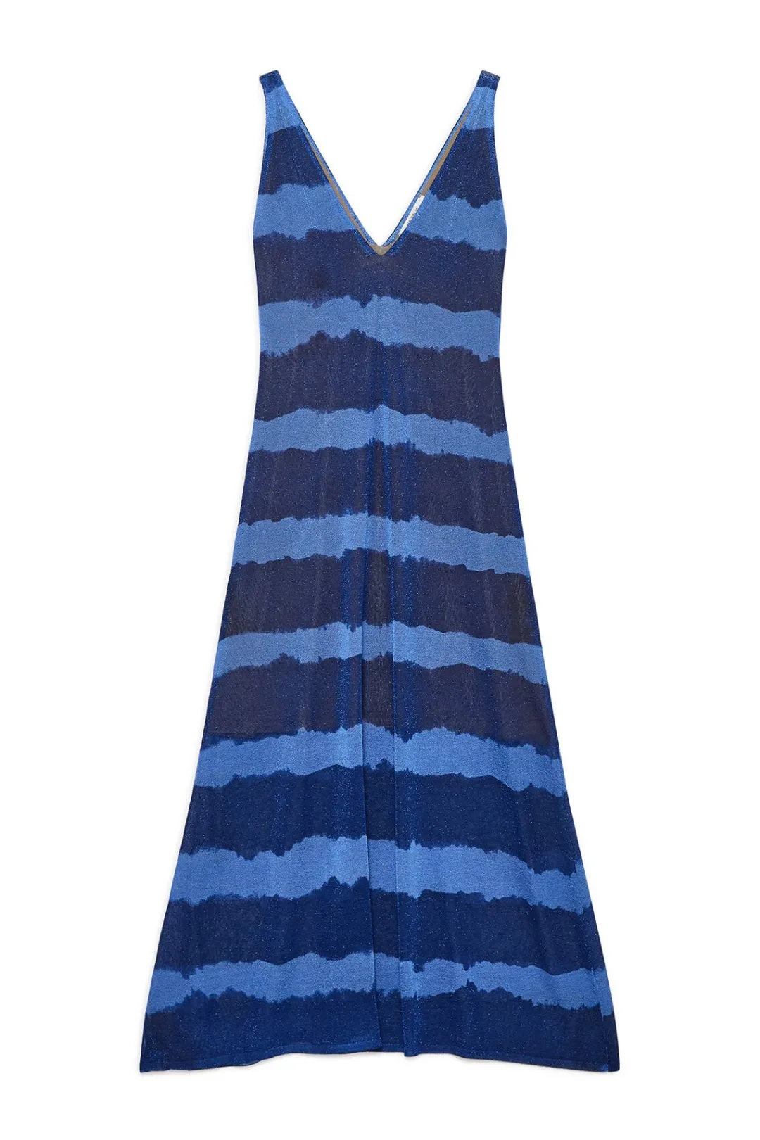 Sale Maliparmi VESTIDO LUREX PRINT Azul claro