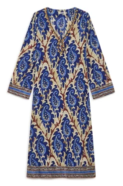 Outlet Maliparmi VESTIDO MIRTLE PAISLEY Azul