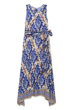 Hot Maliparmi VESTIDO MIRTLE PAISLEY Azul