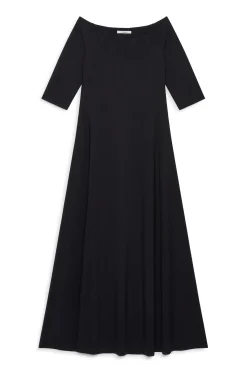 Hot Maliparmi VESTIDO SOFT JERSEY Negro