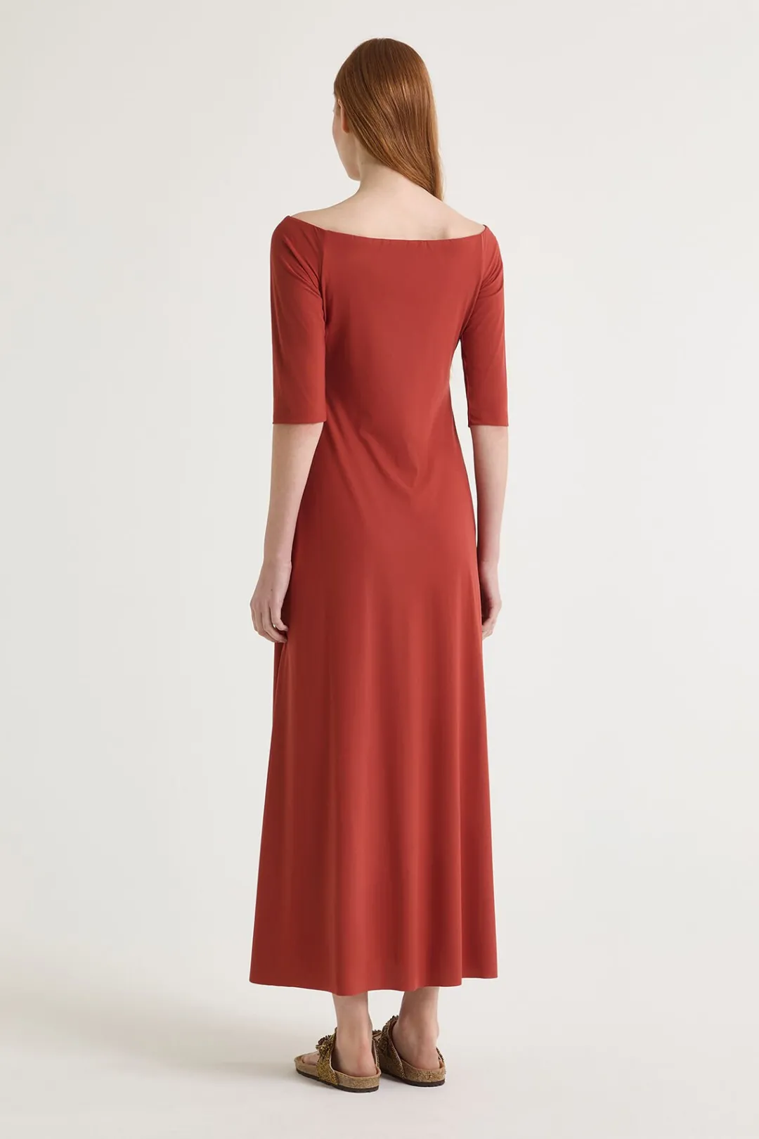 Best Maliparmi VESTIDO SOFT JERSEY Cuero