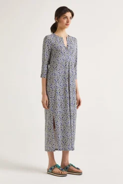 Fashion Maliparmi VESTIDO SUMMER CORAL Azul