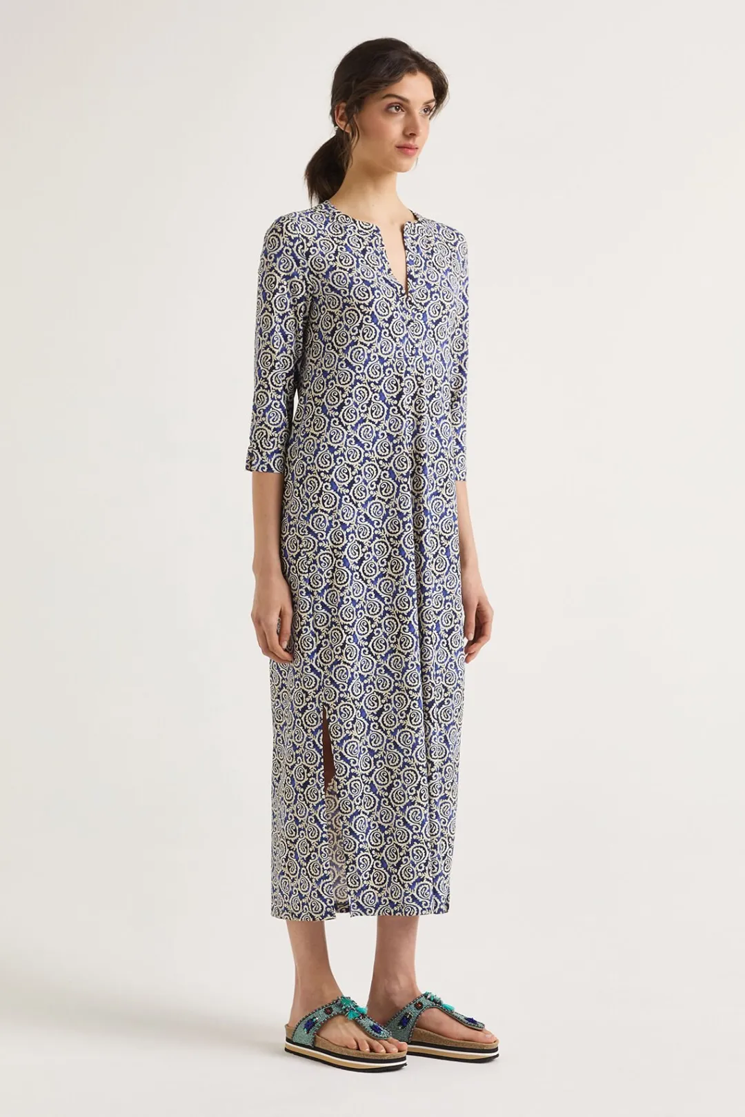 Fashion Maliparmi VESTIDO SUMMER CORAL Azul